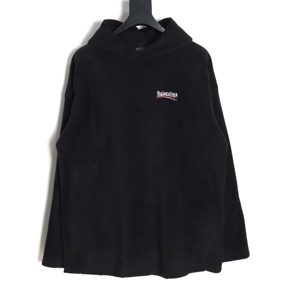 Ba*len*cia*ga Ba*len*cia*ga 23fw coke polar fleece hoodie_cm_1