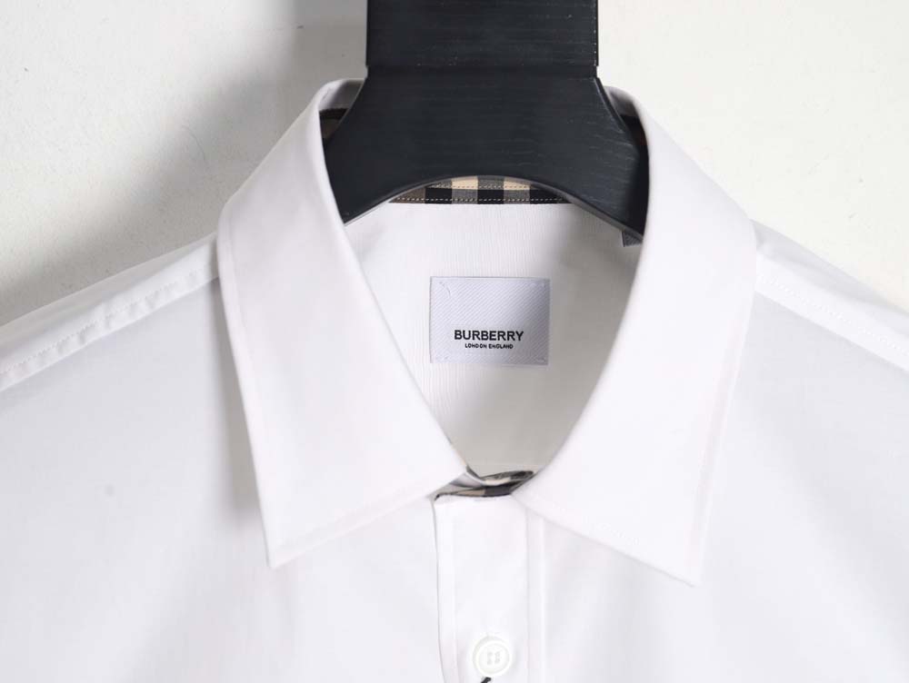 B**rry 22ss cuff plaid embroidered small logo shirt