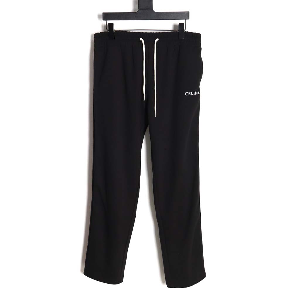 Ce**e 23fw embroidered small label red edge webbing suit trousers