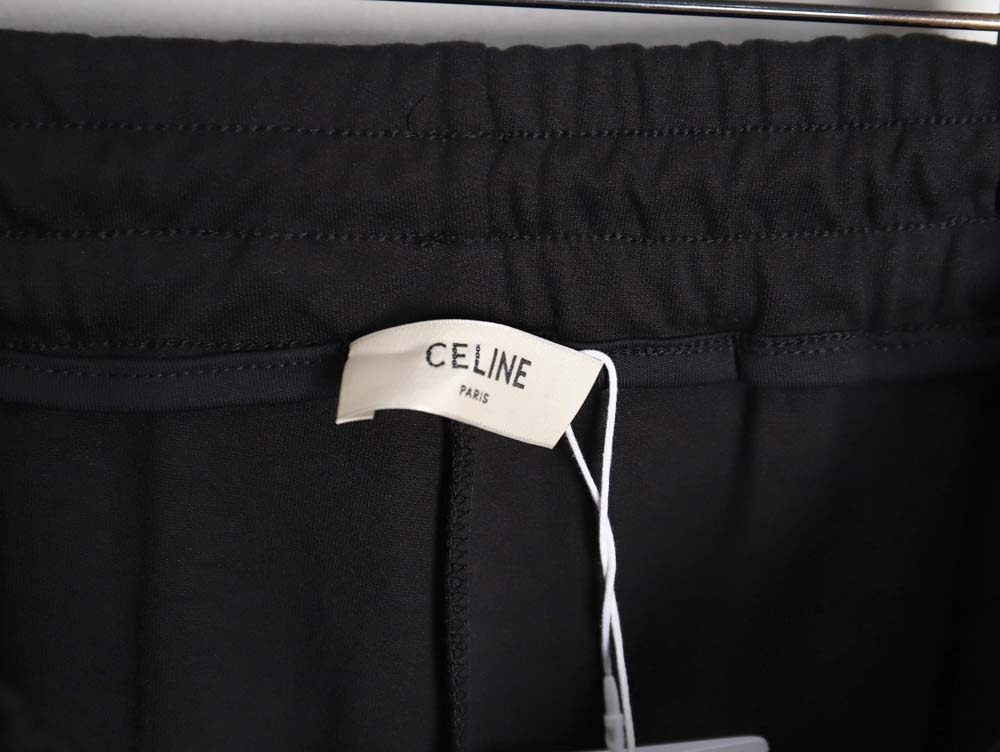 Ce**e 23fw embroidered small label red edge webbing suit trousers