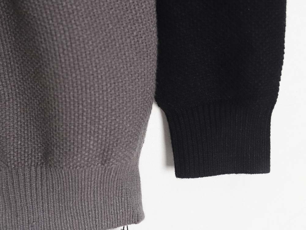 Ch**me He**ts ch Ch**me He**ts 23fw patchwork crew neck sweater_cm_1