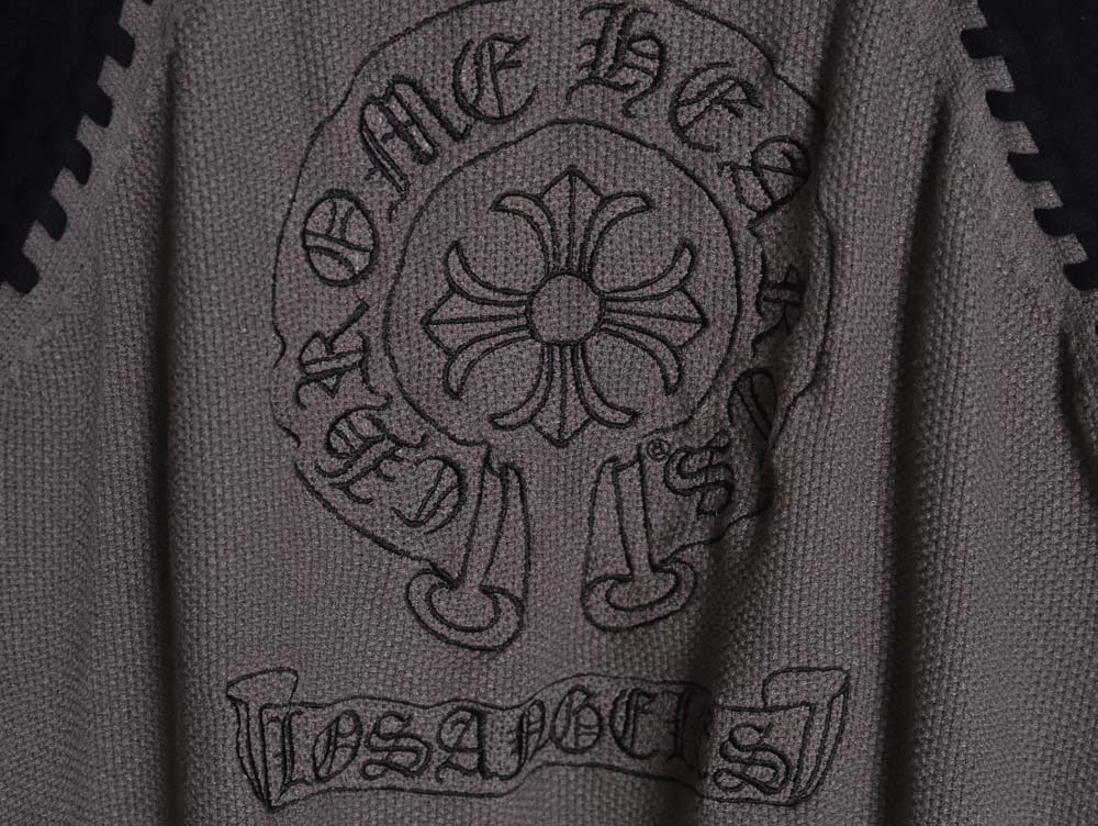 Ch**me He**ts ch Ch**me He**ts 23fw patchwork crew neck sweater_cm_1