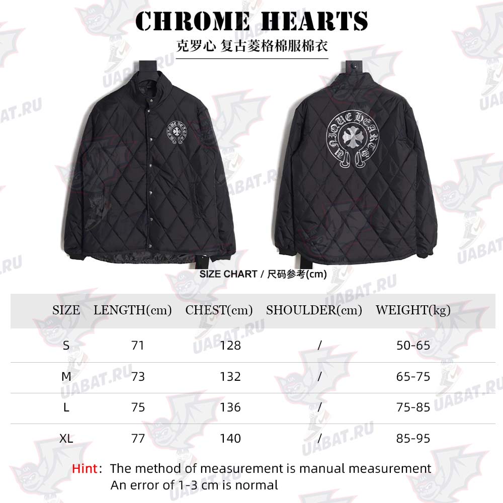 Ch**me He**ts retro rhombus cotton coat_cm_1