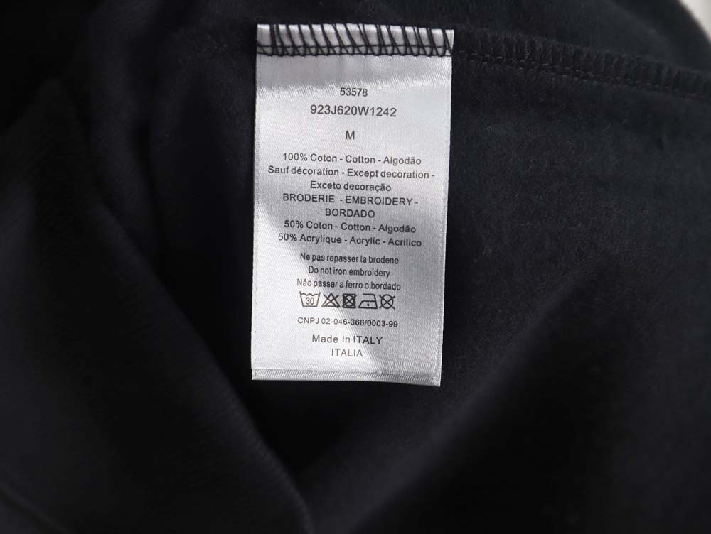 D*or D*or 22fw gradient floral letter embroidered hooded sweatshirt_cm_1