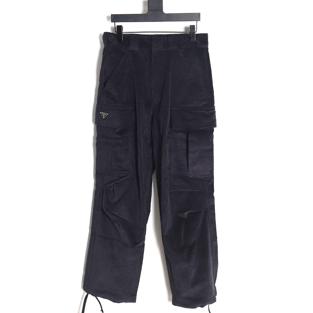 Pra*a 23fw corduroy cargo trousers