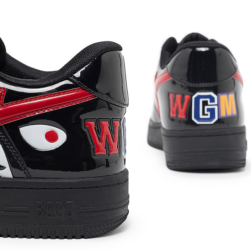 BAPE Shark Bape Sta Low Black