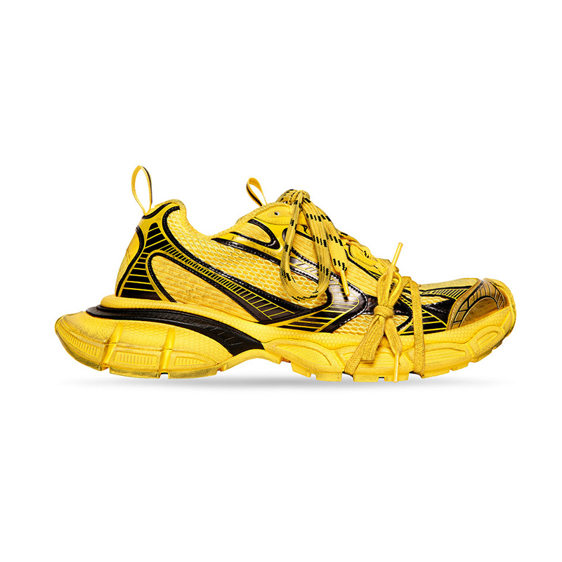 Ba*len*cia*ga 3xl sneaker ''worn-out - yellow black''