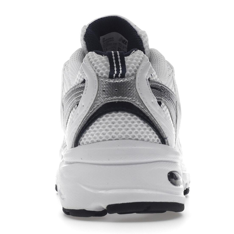 New Balance 530 White Silver Navy