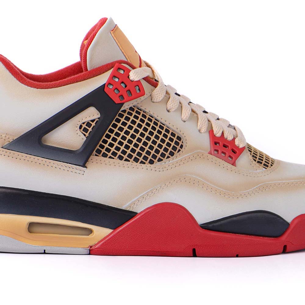 Custom Air Jordan 4 “Fire Red”
