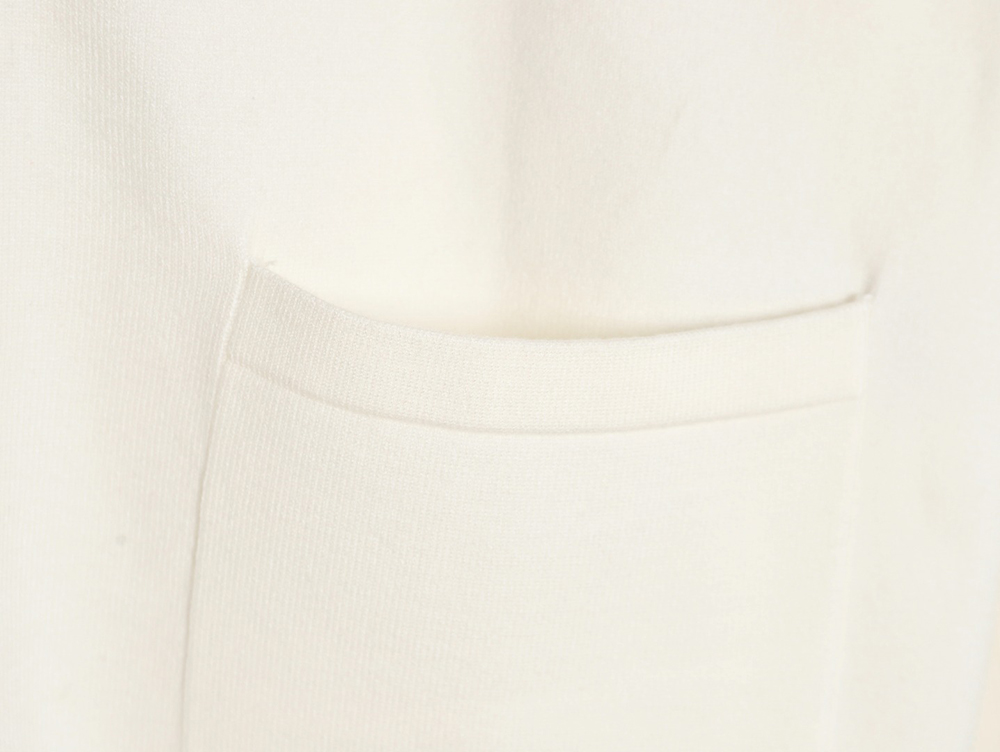 B**rry embroidered tb letter sweater cardigan