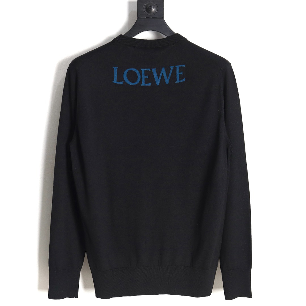 L0ew* little flame knitted bottoming sweater
