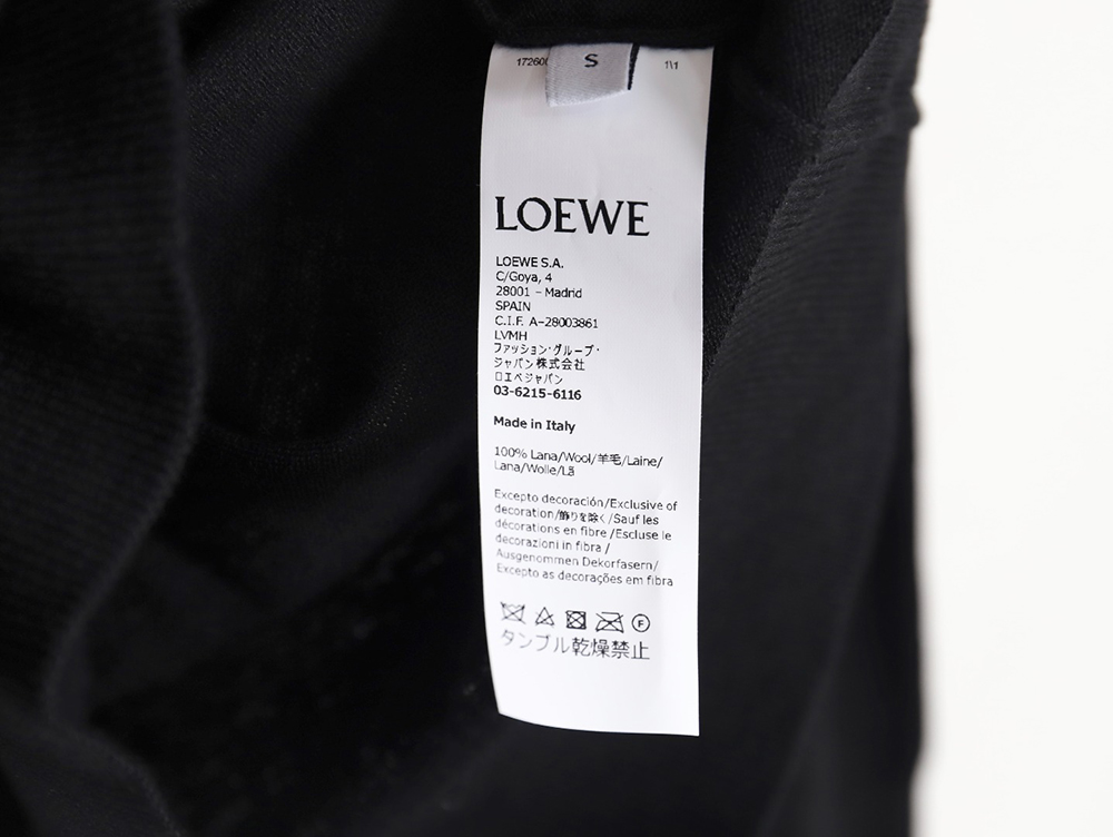 L0ew* little flame knitted bottoming sweater