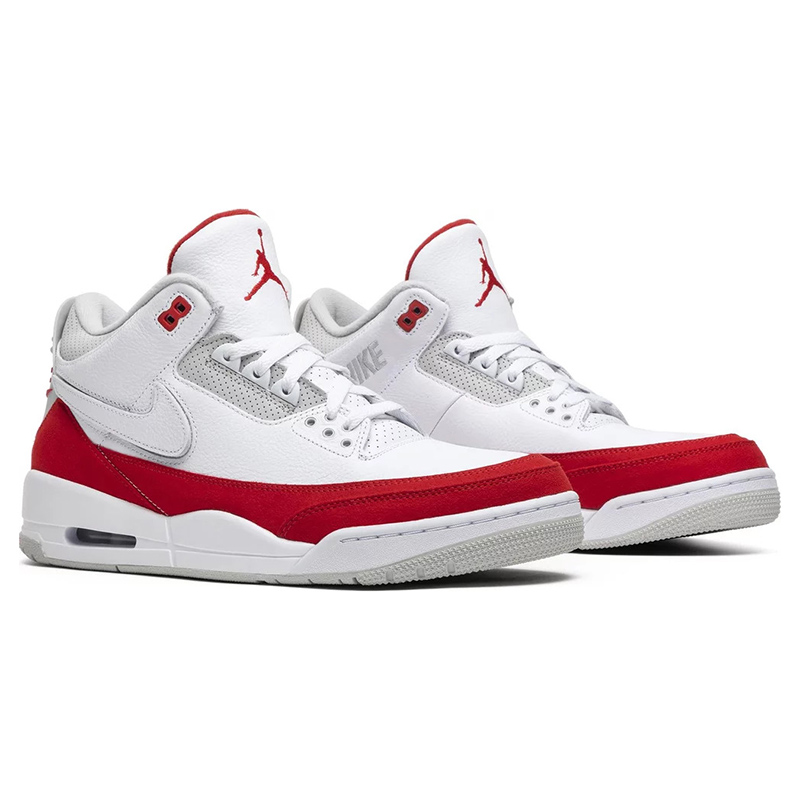 Jordan 3 Retro Tinker White University Red