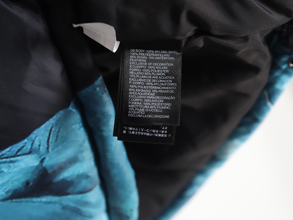 the nor*h f**e x S*p*e joint statue of liberty down jacket