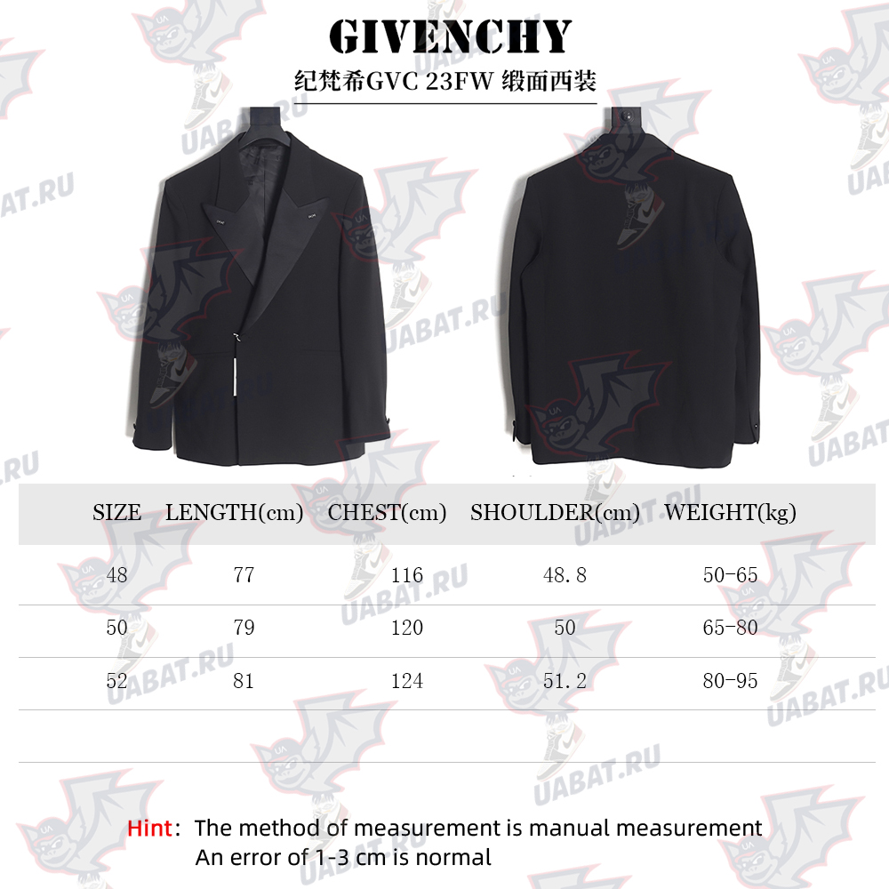 Givenchy 23FW satin suit