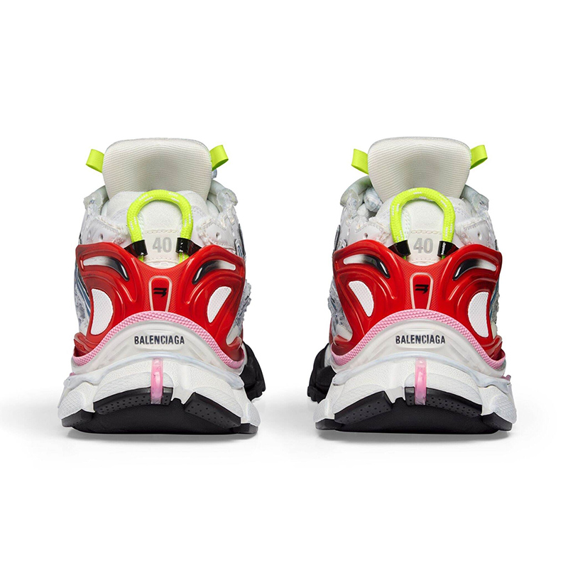 Ba*len*cia*ga runner panelled low-top sneakers