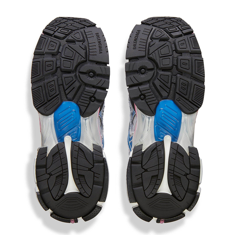 Ba*len*cia*ga runner panelled low-top sneakers