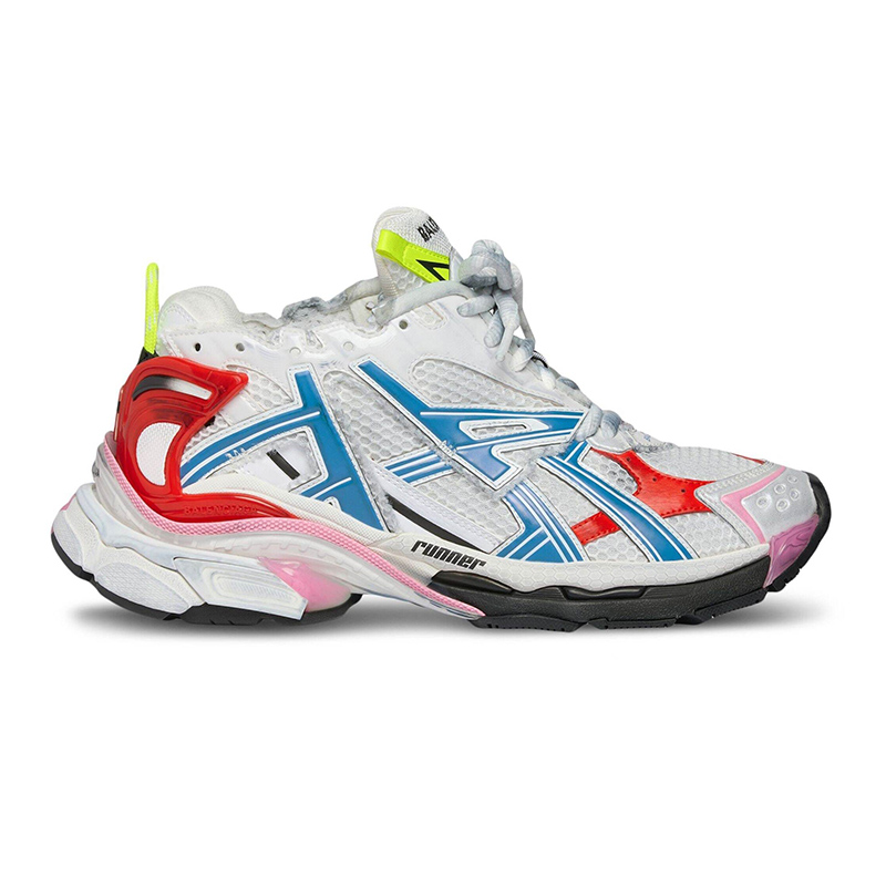 Ba*len*cia*ga runner panelled low-top sneakers