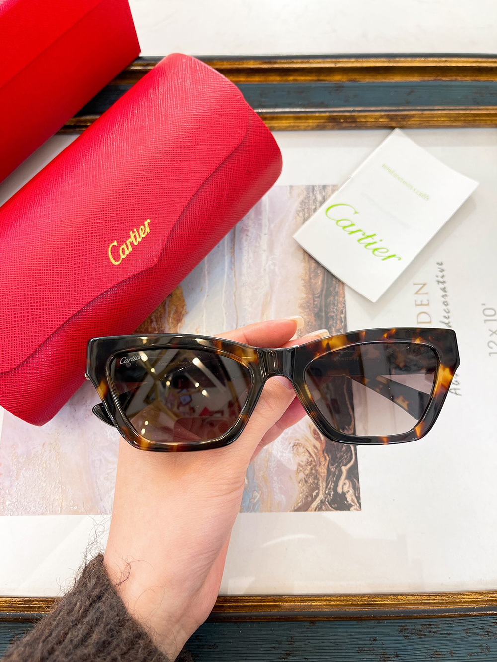 Ca*t*er eyeglasses ct0437s