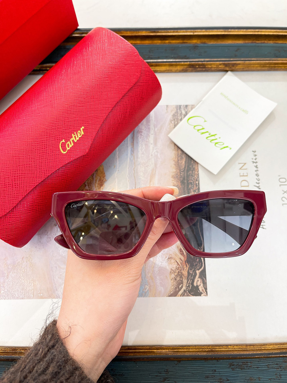 Ca*t*er eyeglasses ct0437s