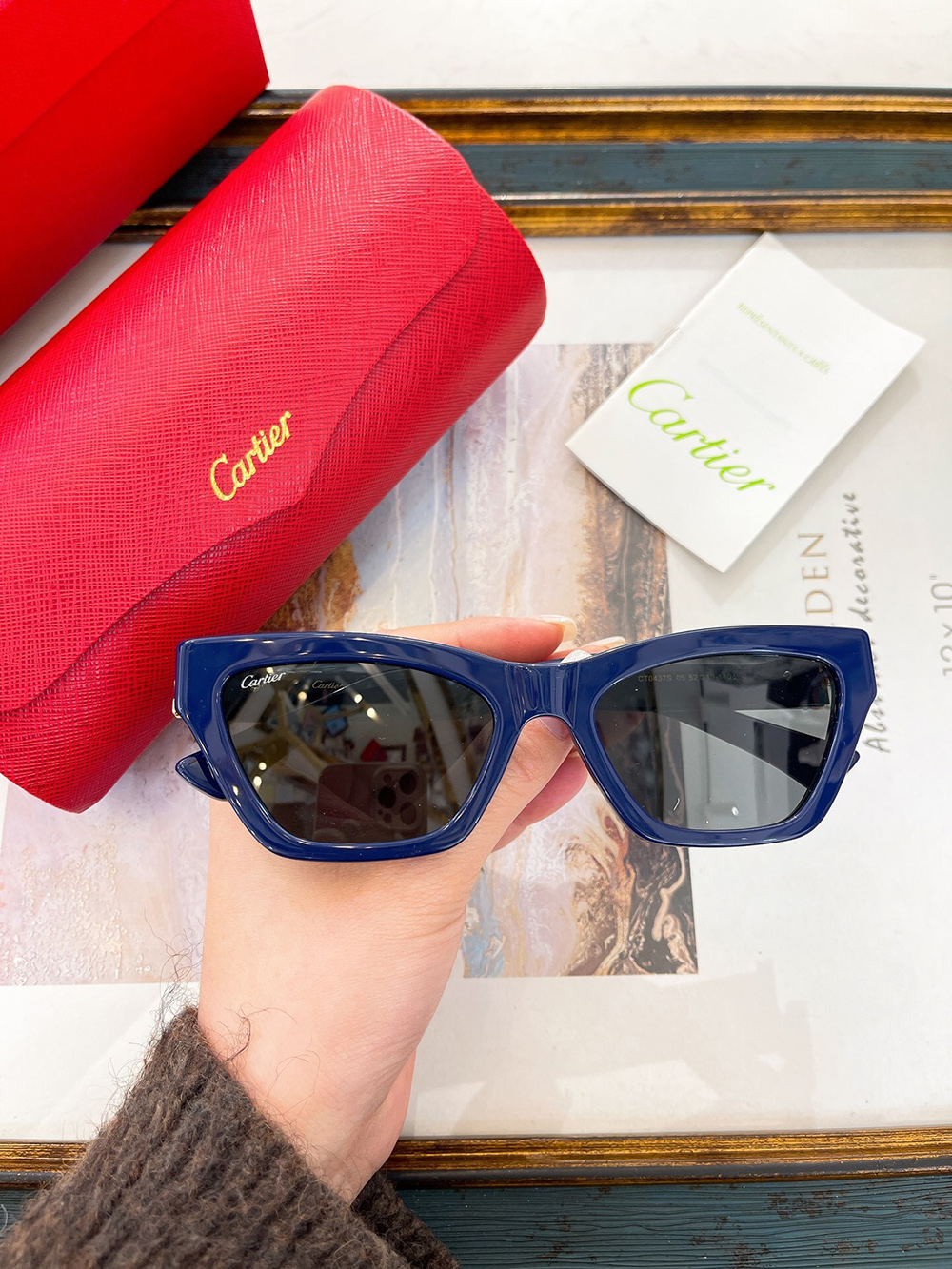 Ca*t*er eyeglasses ct0437s