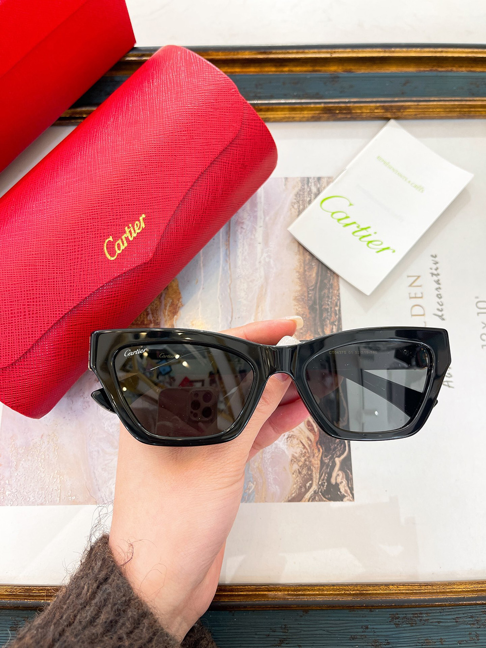 Ca*t*er eyeglasses ct0437s