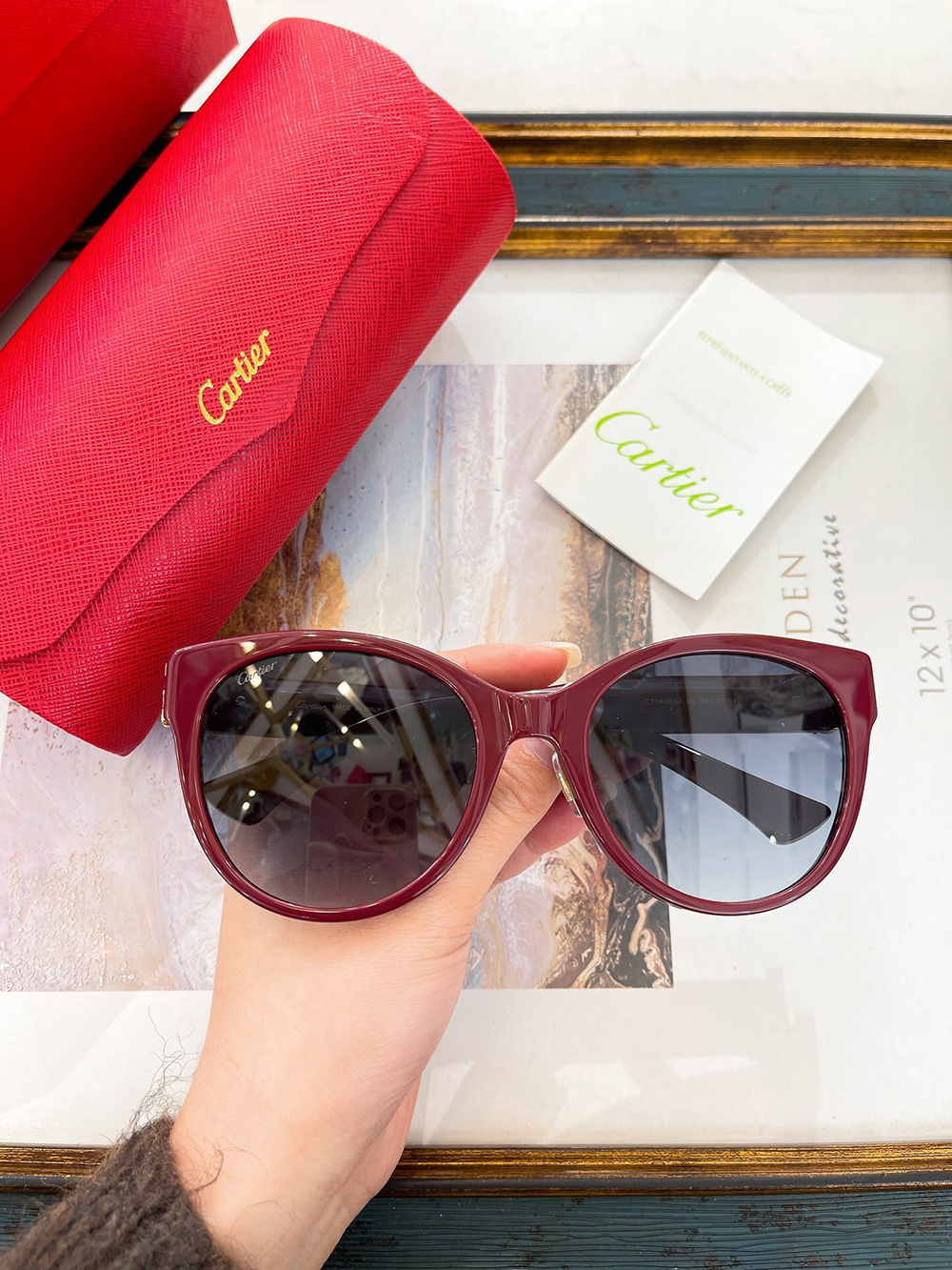 Ca*t*er eyeglasses ct0438sa