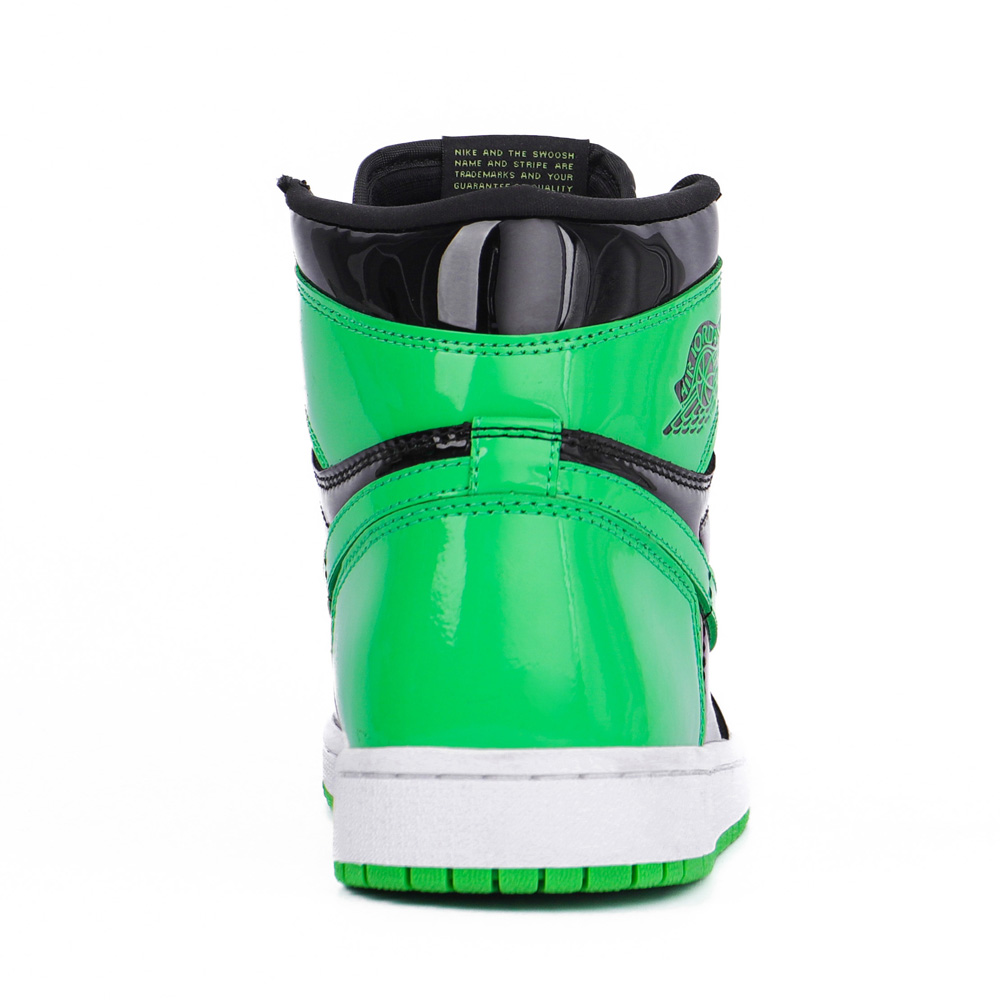 Air Jordan 1 Retro OG Patent Black Green