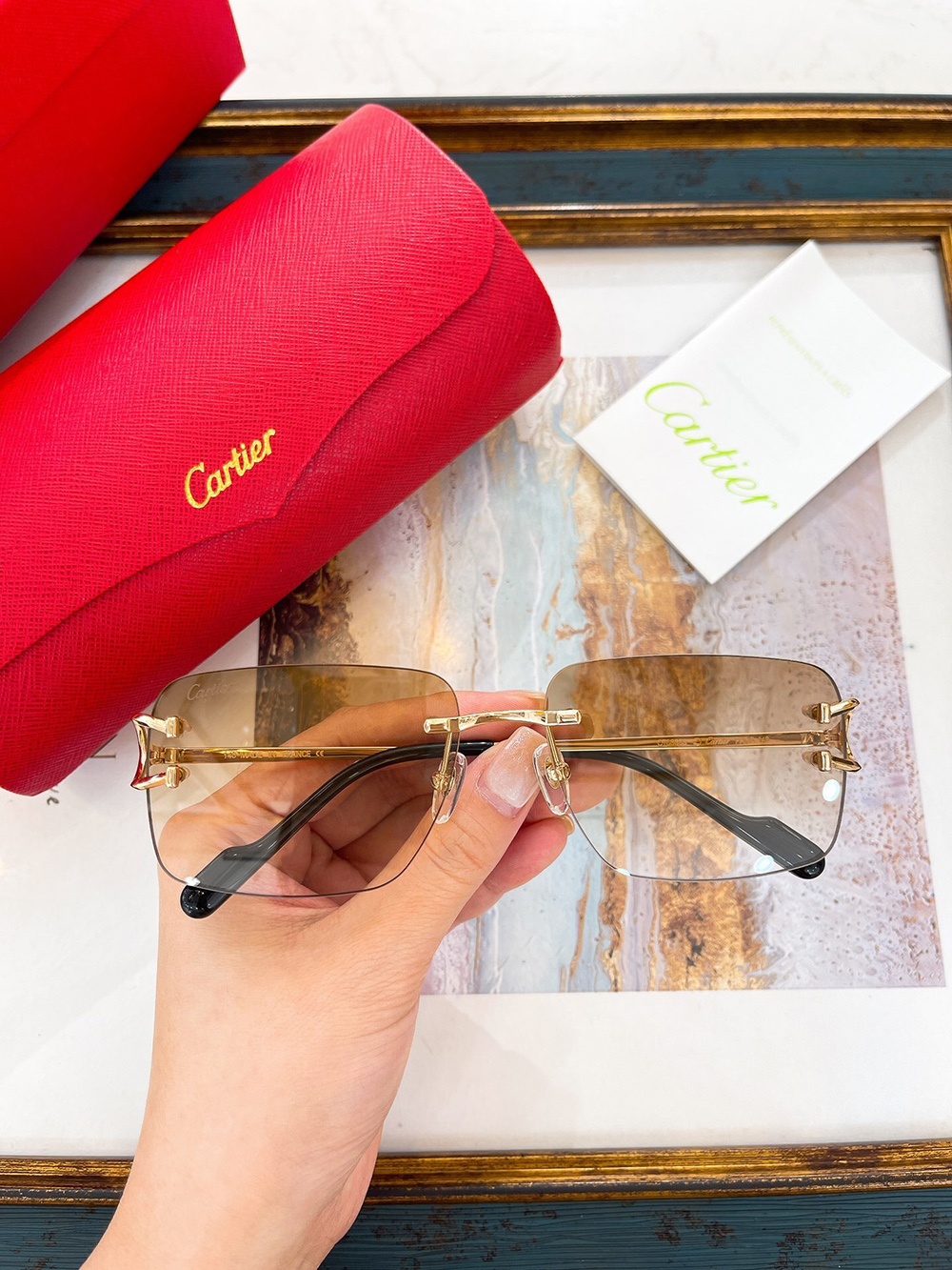 Ca*t*er eyeglasses ct0330s