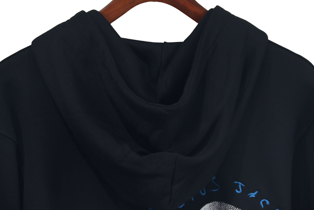 Travis Scott X Jordan X Fragment Hoodie Black