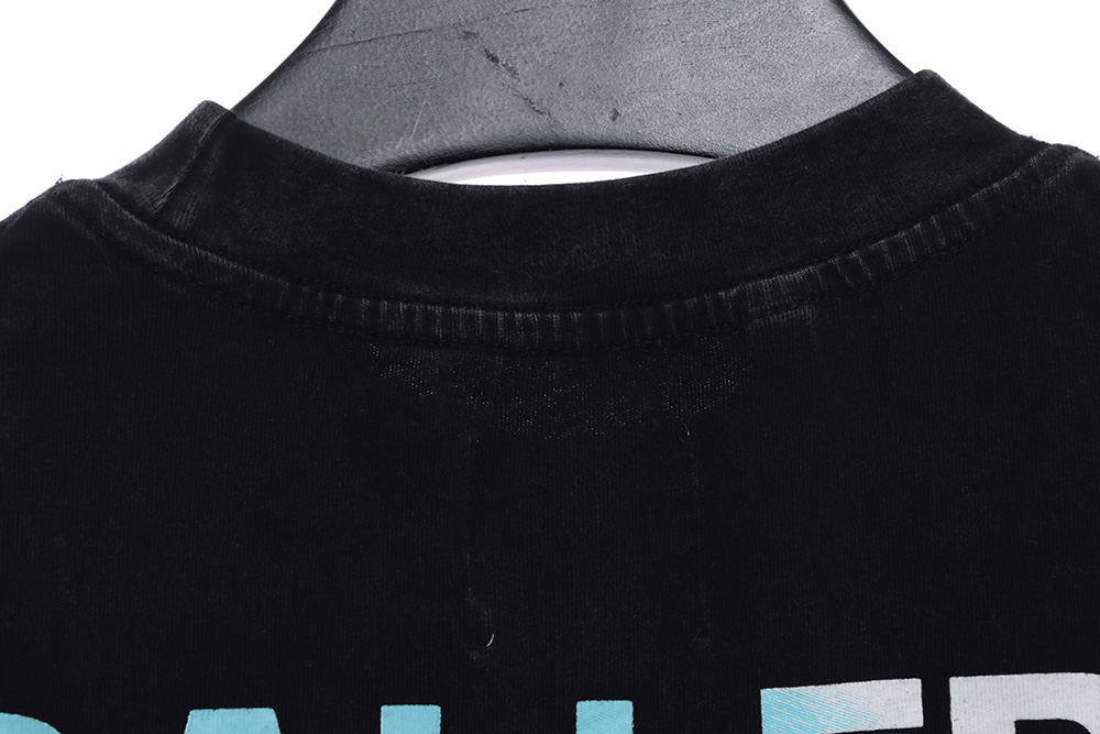 Gallery Dept rendered gradient letter print short sleeves