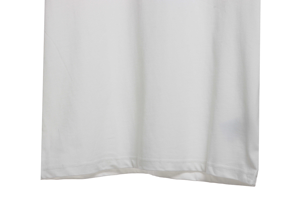 B**rry overlapping hot stamping letter short sleeves