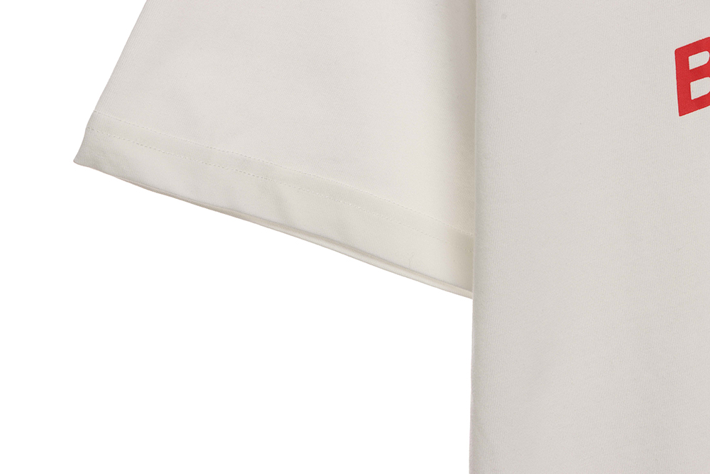 B**rry slogan bear print short sleeves