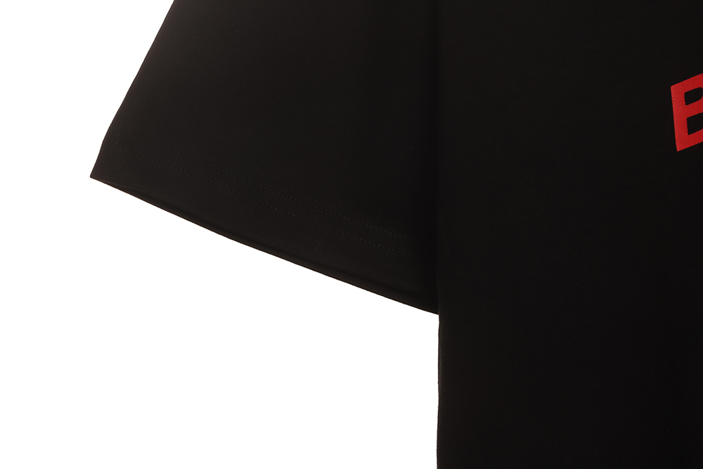 B**rry slogan bear print short sleeves