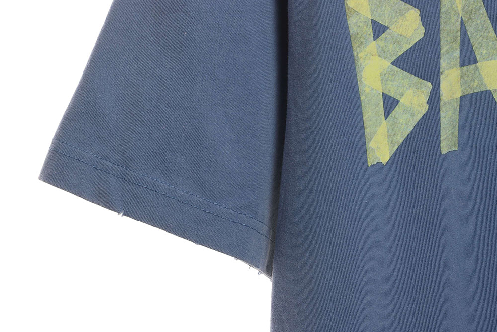 Ba*len*cia*ga masking tape short sleeves