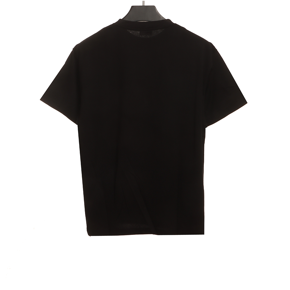 ce**e hot Di*m*nd letter short sleeves black