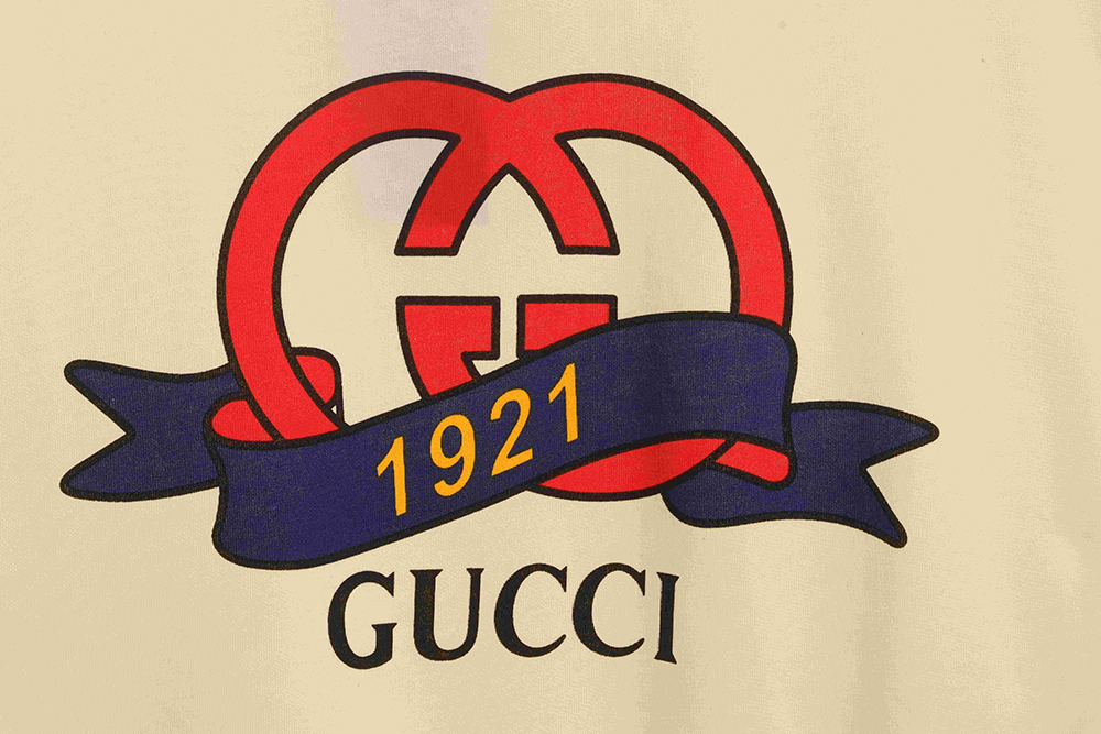 G*u*i 1921 double g printed short sleeves