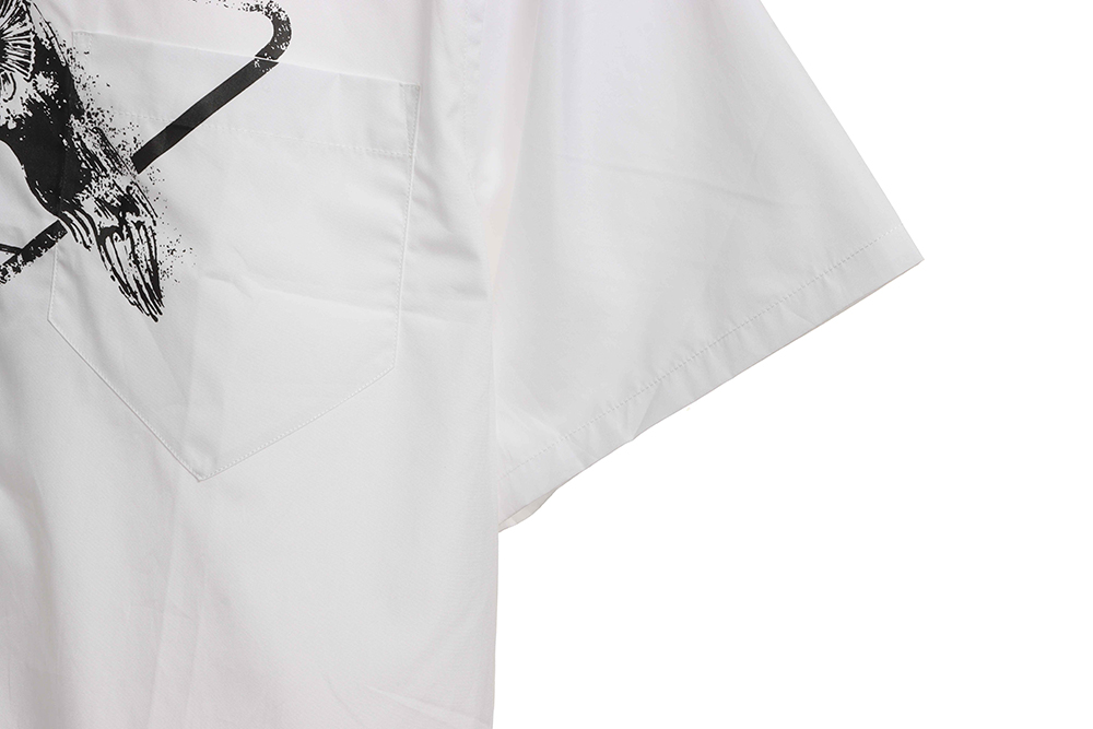 Pra*a piranha print shirt