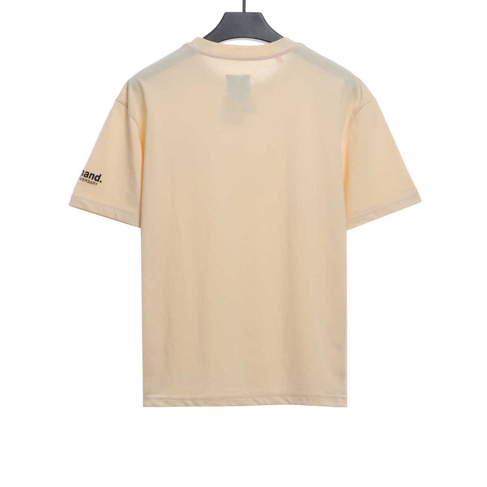 Gallery Dept distressed washed hand-painted graffiti printed T-shirt