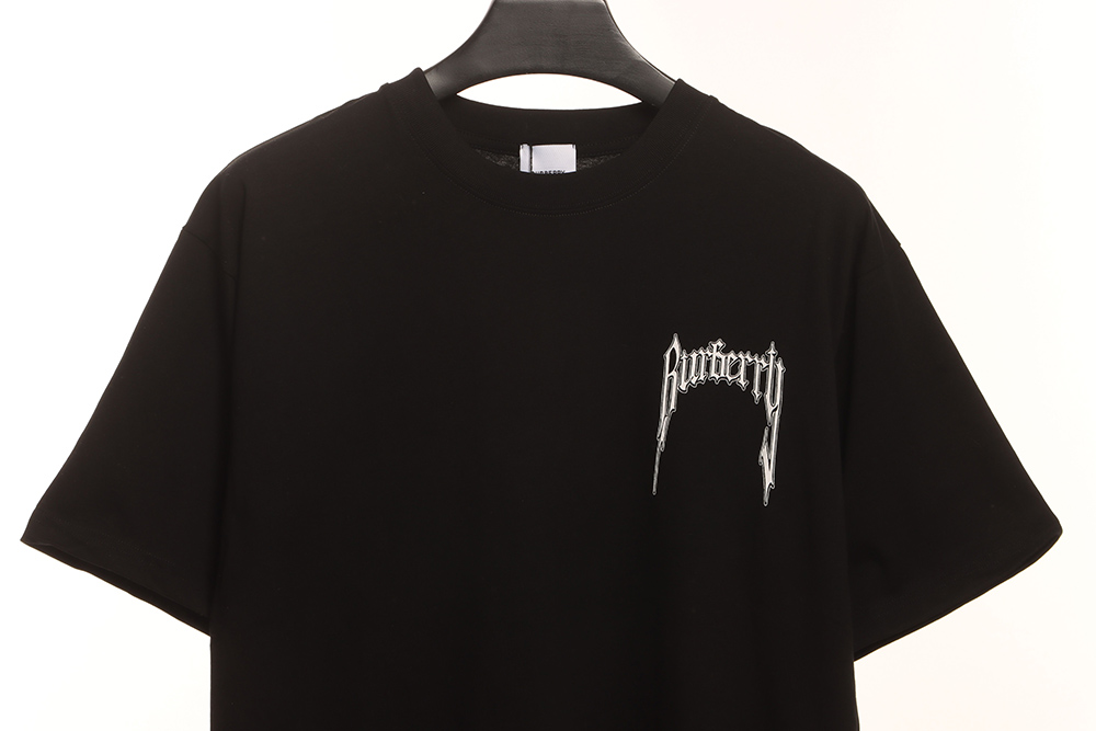 B**rry roman logo print short sleeves