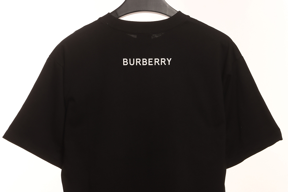 B**rry roman logo print short sleeves