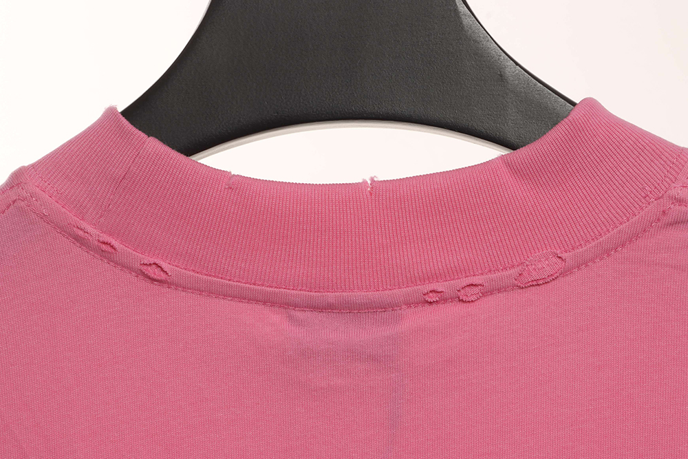 Ba*len*cia*ga nologo distressed short sleeves