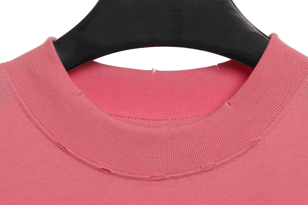 Ba*len*cia*ga nologo distressed short sleeves