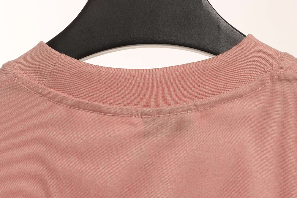 Ba*len*cia*ga reverse embroidered lettering short sleeves