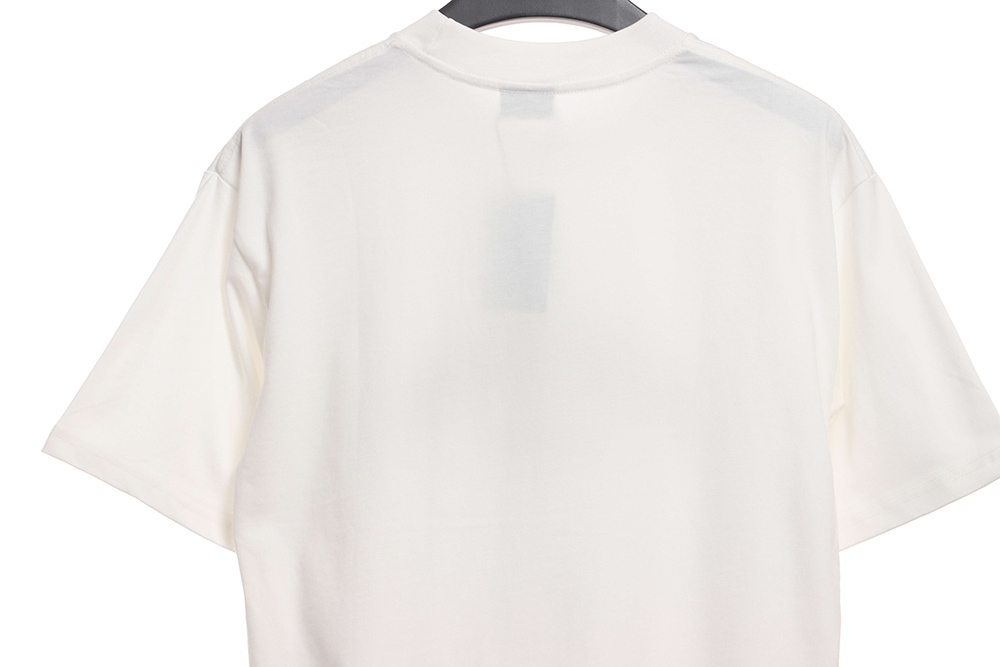 Ba*len*cia*ga reverse embroidered lettering short sleeves