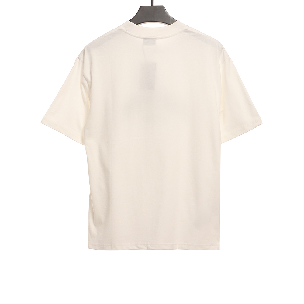 Ba*len*cia*ga reverse embroidered lettering short sleeves