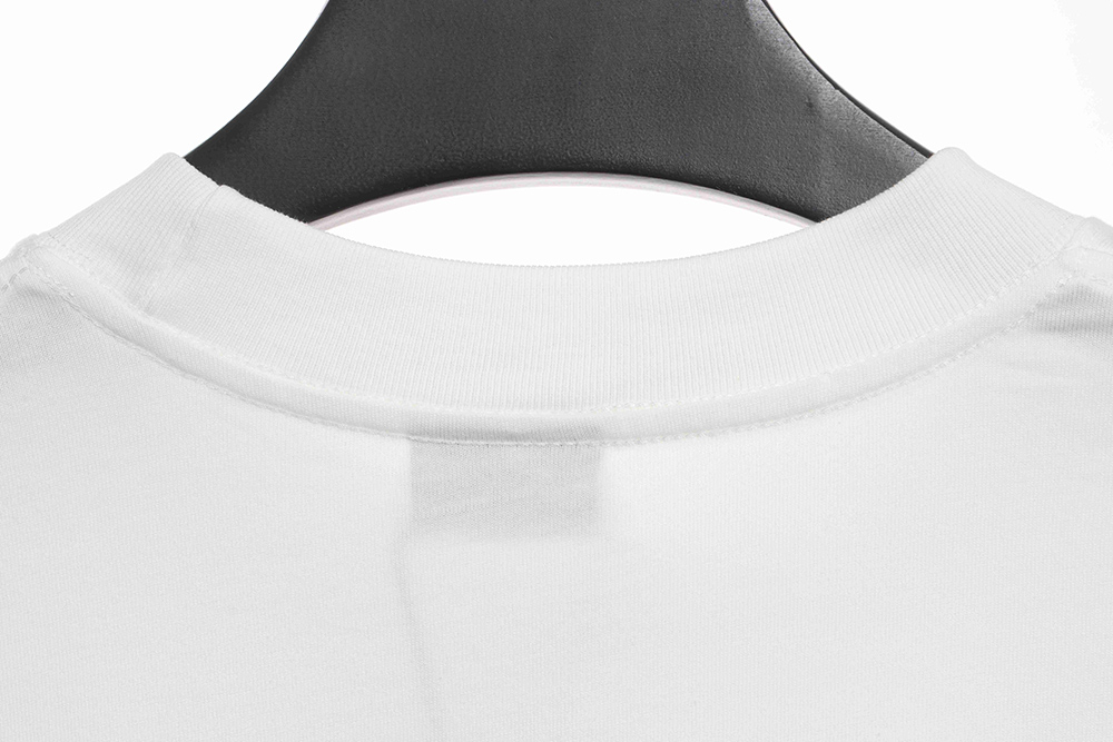 Ba*len*cia*ga reverse embroidered lettering short sleeves