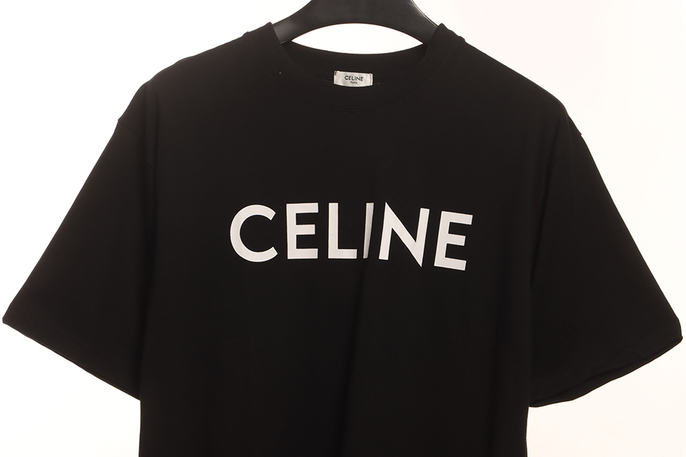 Ce**e basic letter short sleeves