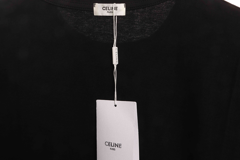 Ce**e basic letter short sleeves