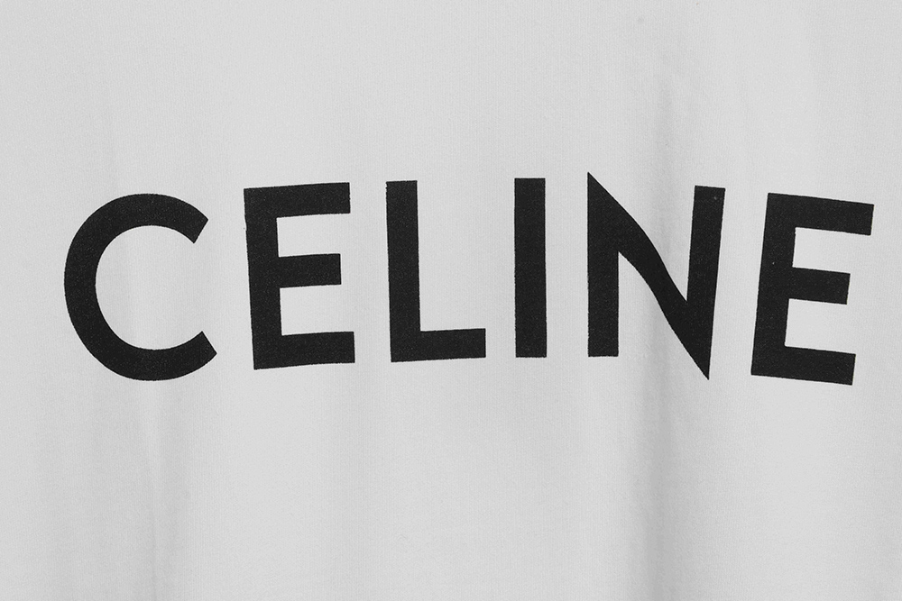 Ce**e basic letter short sleeves